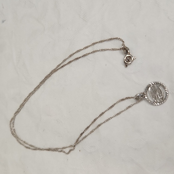 Vintage Pisces Sterling Silver Necklace - Picture 6 of 11
